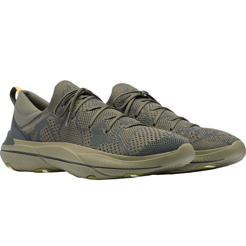 Sorel Kinetic Rush Mesh Mens Sage Dark Moss Sneakers Size 10